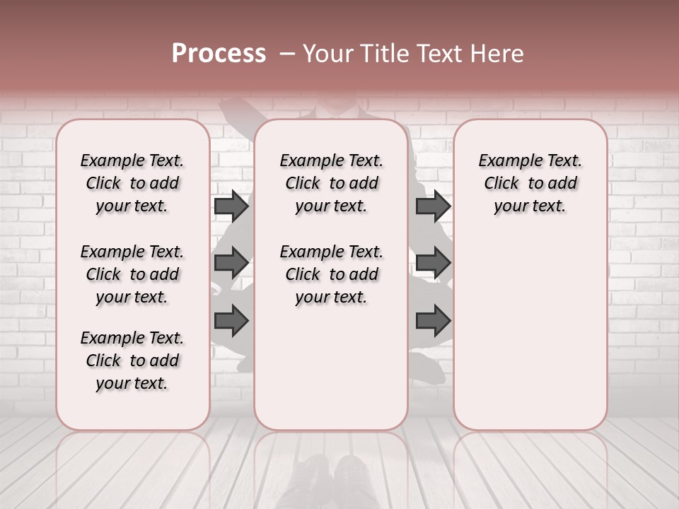 Wall Relax White PowerPoint Template