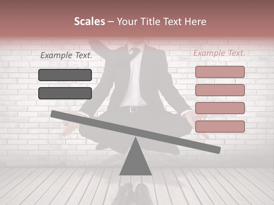 Wall Relax White PowerPoint Template