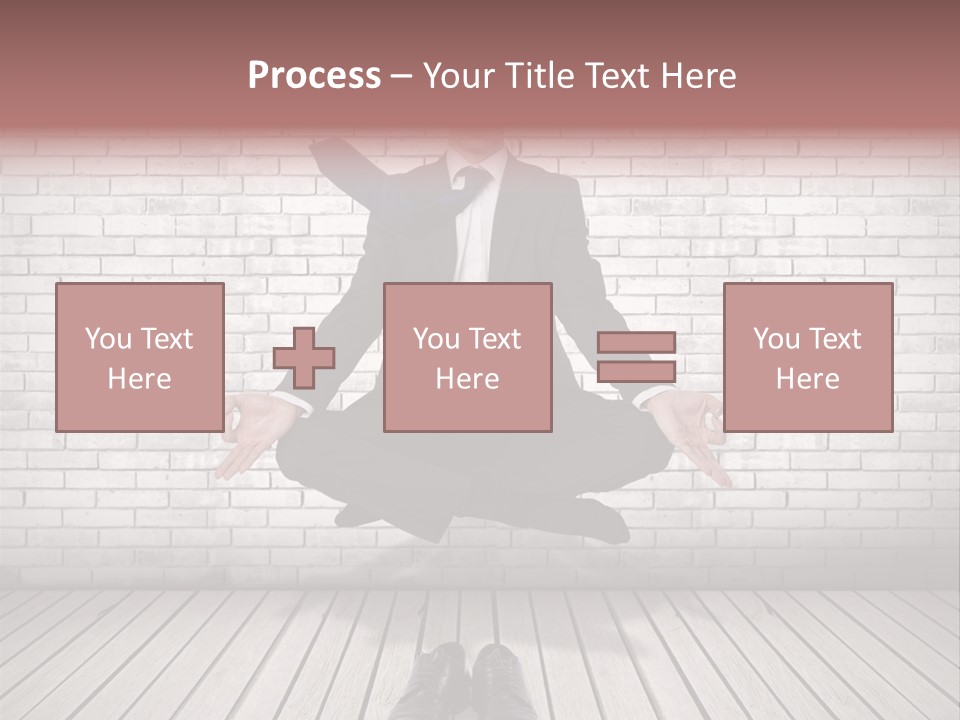 Wall Relax White PowerPoint Template