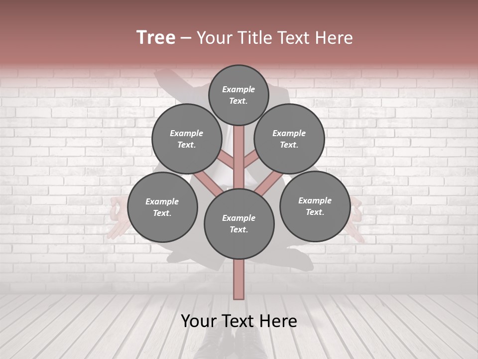 Wall Relax White PowerPoint Template