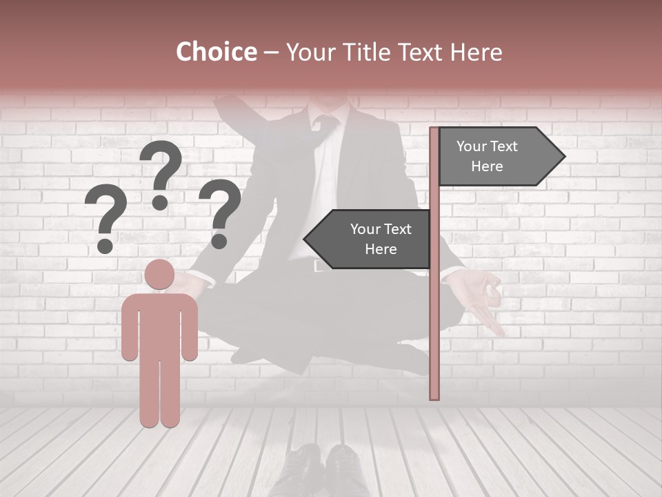 Wall Relax White PowerPoint Template