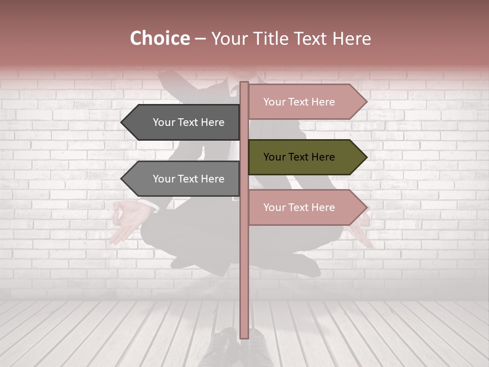 Wall Relax White PowerPoint Template