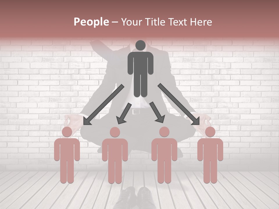 Wall Relax White PowerPoint Template