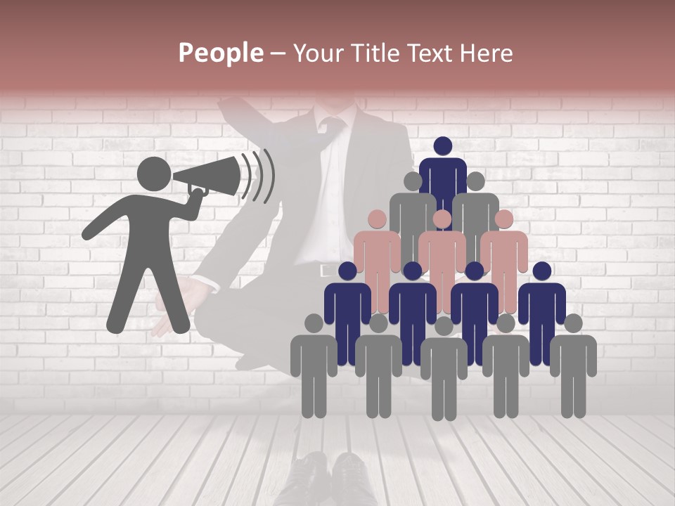 Wall Relax White PowerPoint Template