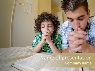 Worship Home Religious PowerPoint Template