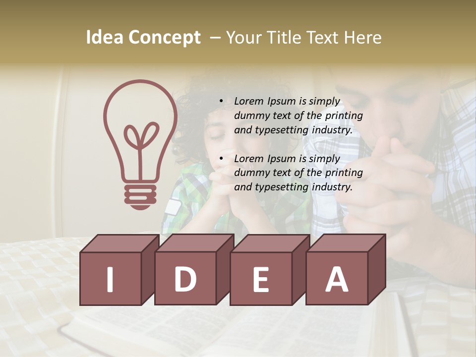 Worship Home Religious PowerPoint Template