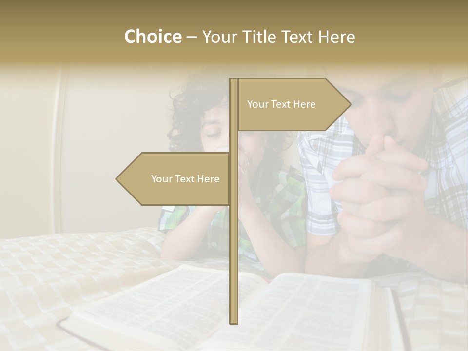 Worship Home Religious PowerPoint Template