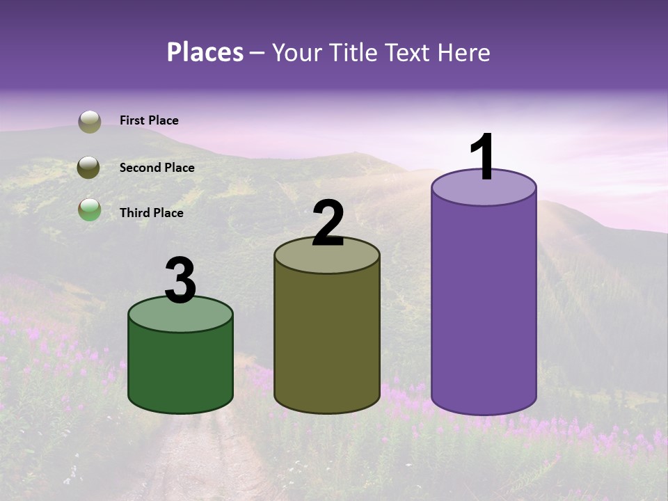 Path Color Field PowerPoint Template