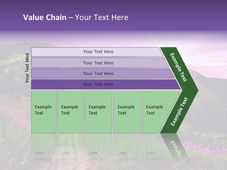 Path Color Field PowerPoint Template