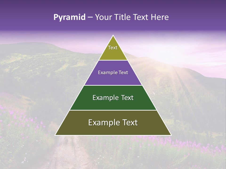 Path Color Field PowerPoint Template