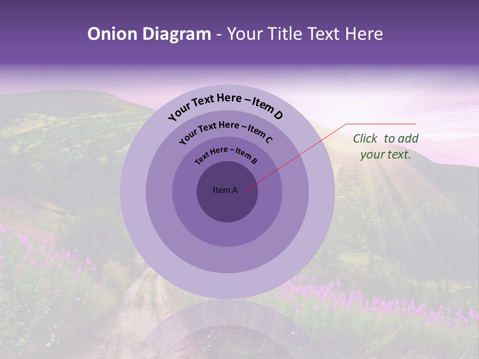 Path Color Field PowerPoint Template