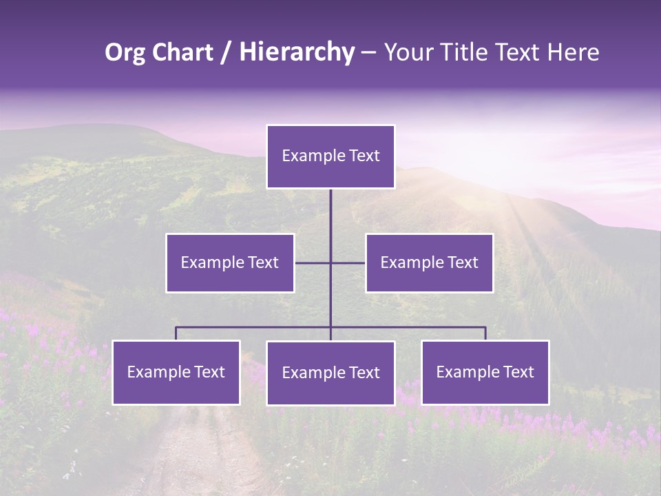 Path Color Field PowerPoint Template