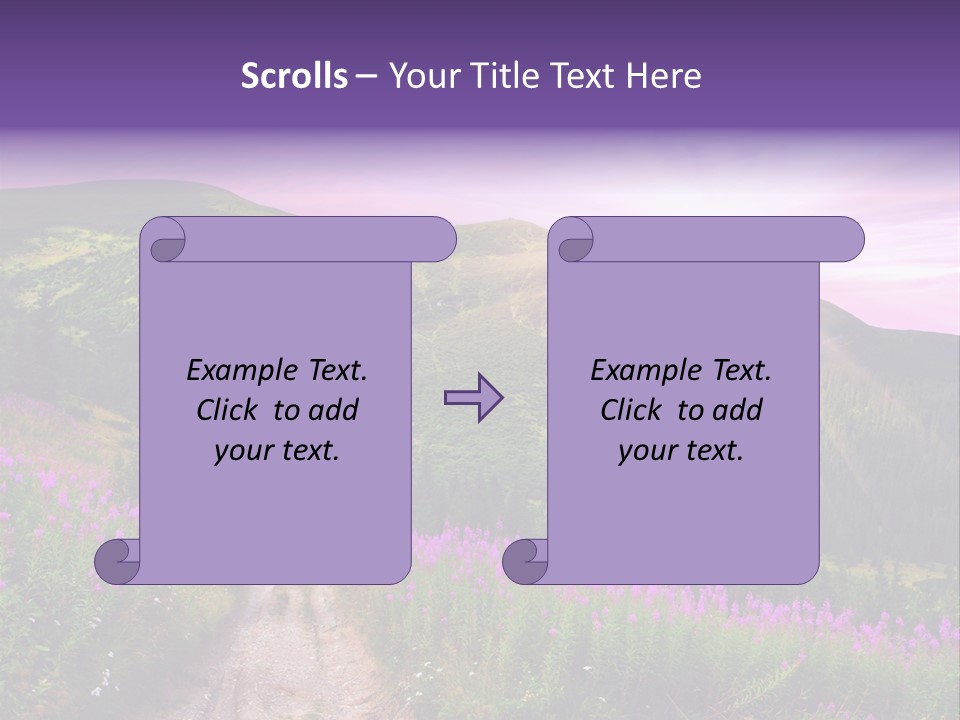 Path Color Field PowerPoint Template