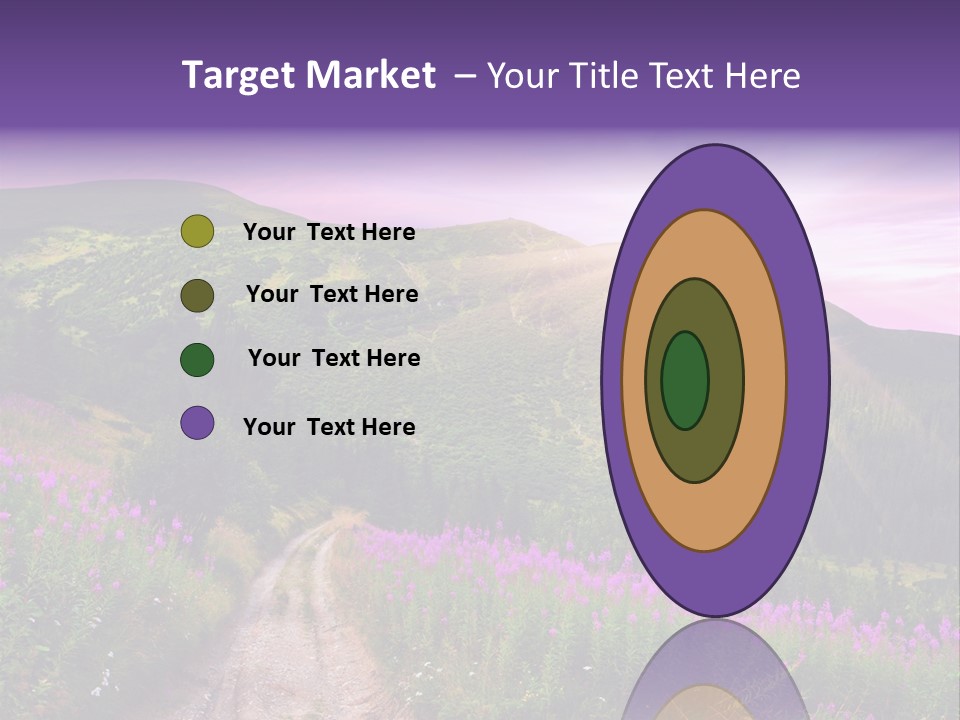 Path Color Field PowerPoint Template
