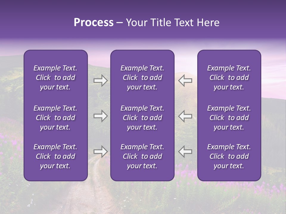 Path Color Field PowerPoint Template