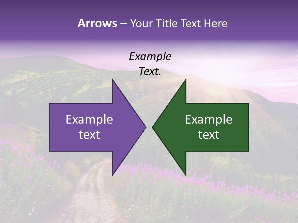 Path Color Field PowerPoint Template
