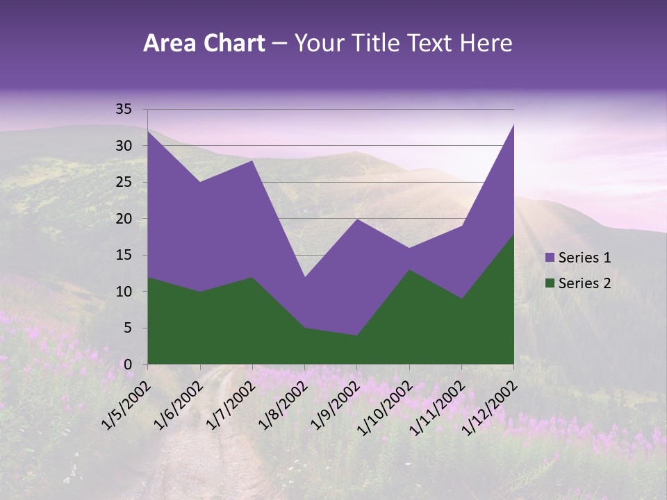 Path Color Field PowerPoint Template