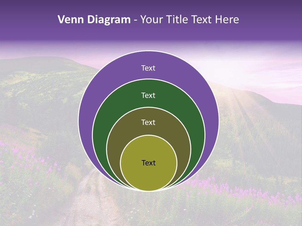 Path Color Field PowerPoint Template