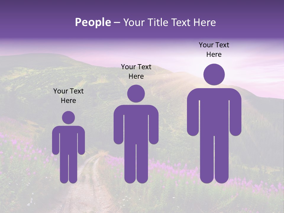 Path Color Field PowerPoint Template