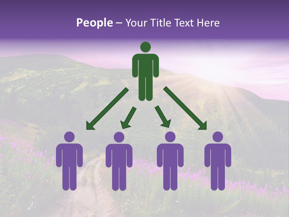 Path Color Field PowerPoint Template