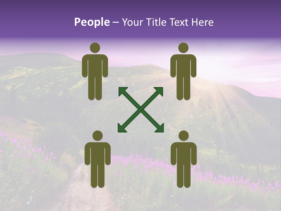 Path Color Field PowerPoint Template