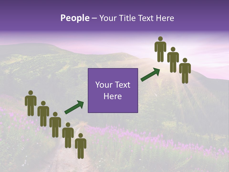 Path Color Field PowerPoint Template
