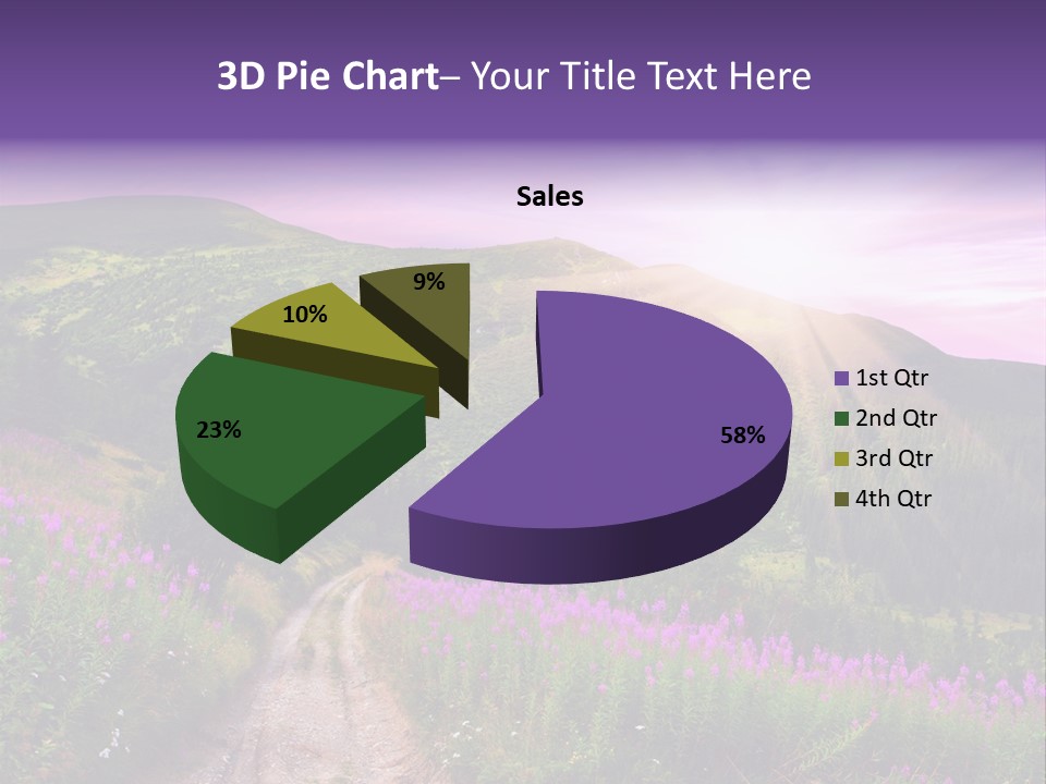Path Color Field PowerPoint Template