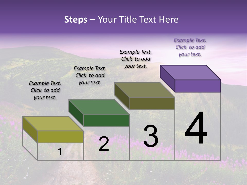 Path Color Field PowerPoint Template