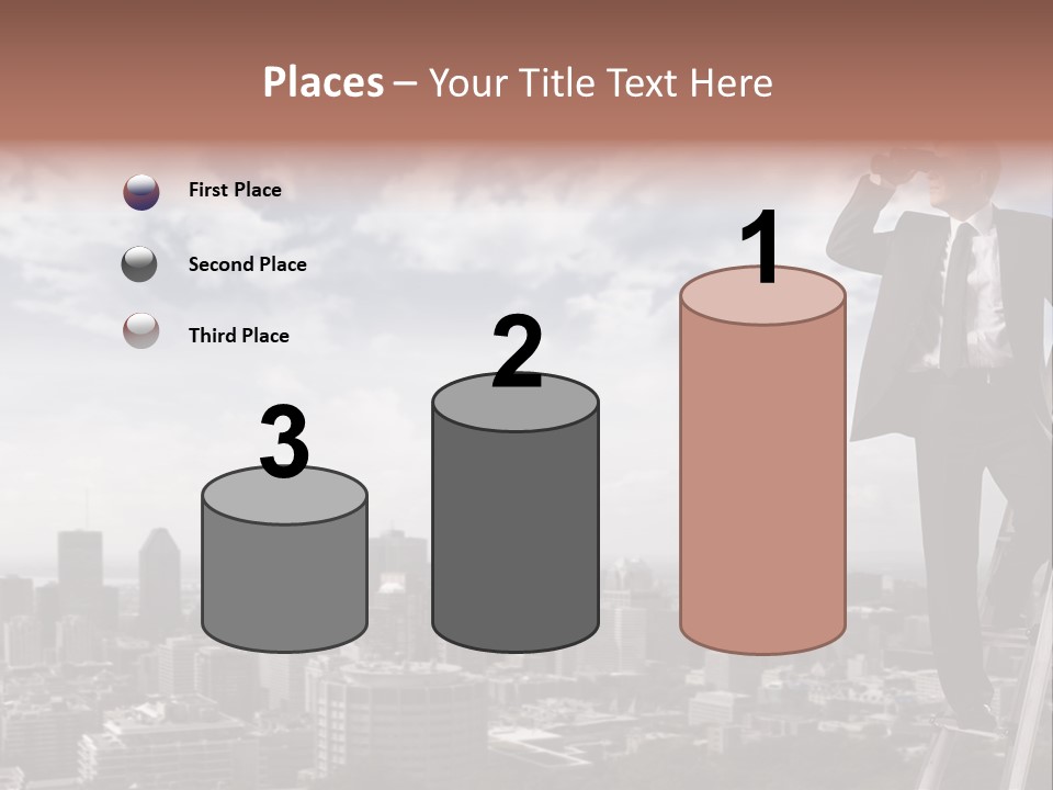 Steps Spy High PowerPoint Template