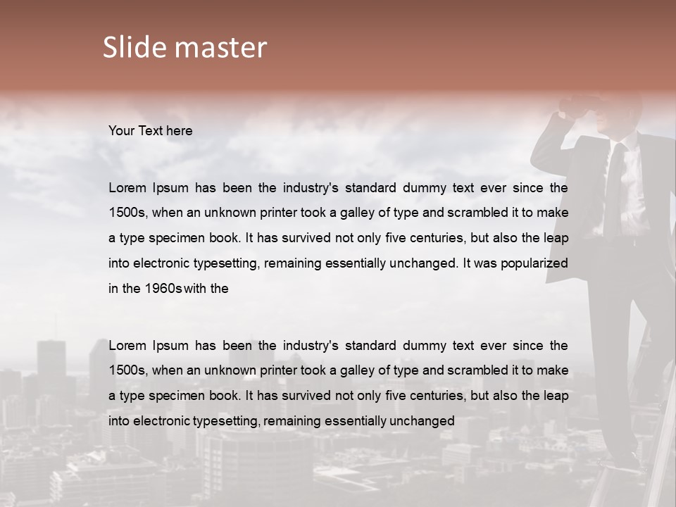 Steps Spy High PowerPoint Template