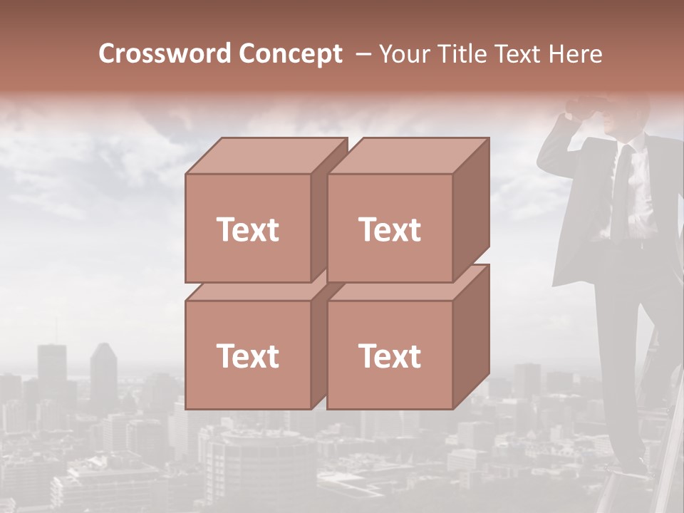 Steps Spy High PowerPoint Template
