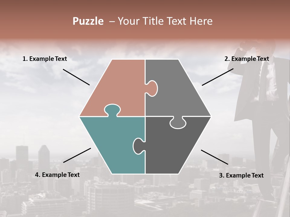 Steps Spy High PowerPoint Template