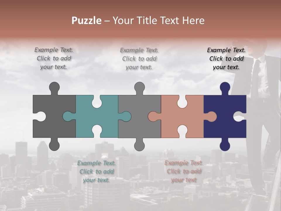 Steps Spy High PowerPoint Template