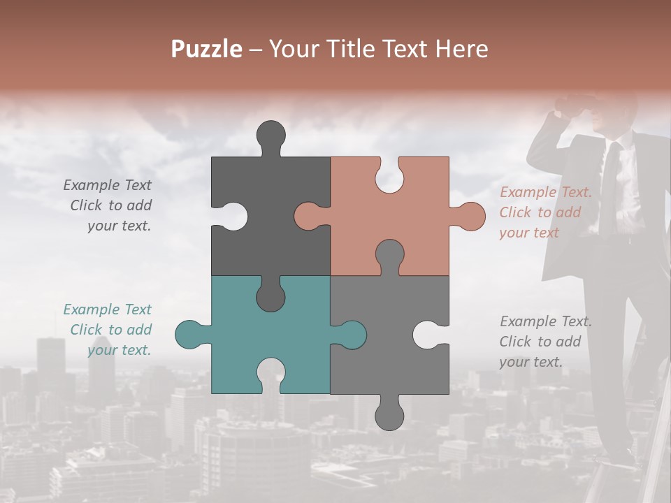 Steps Spy High PowerPoint Template