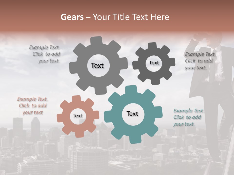 Steps Spy High PowerPoint Template