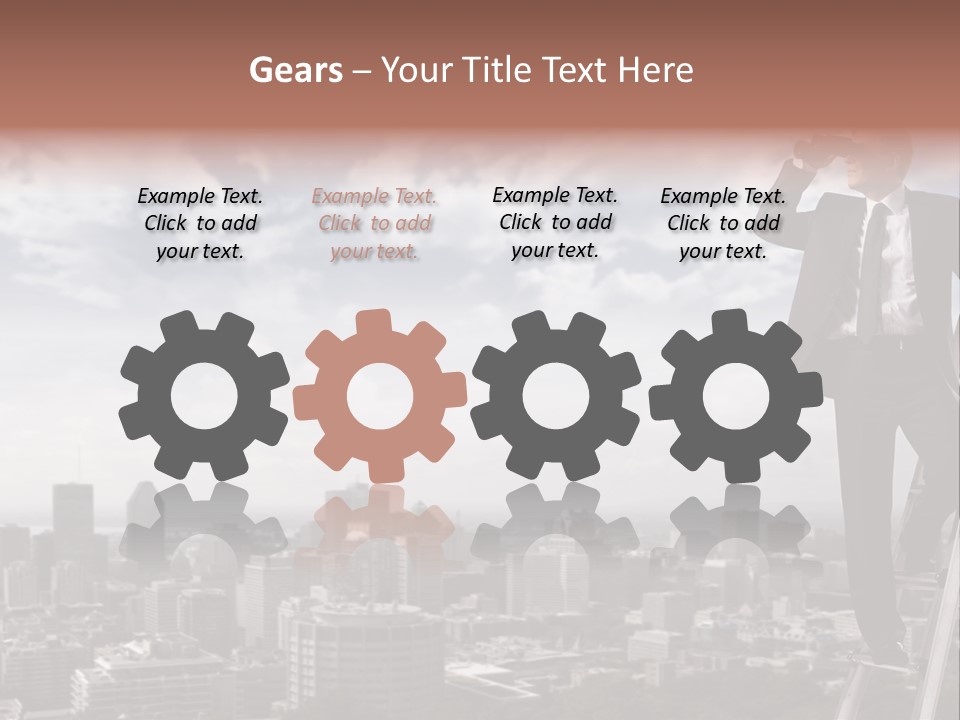 Steps Spy High PowerPoint Template