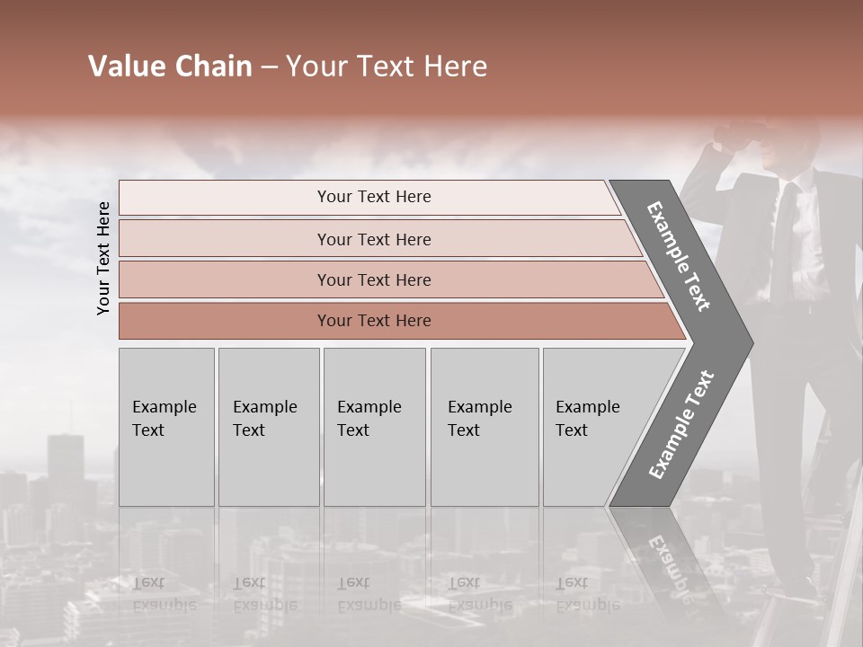 Steps Spy High PowerPoint Template