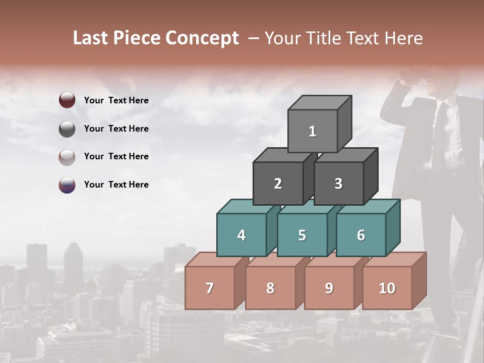 Steps Spy High PowerPoint Template