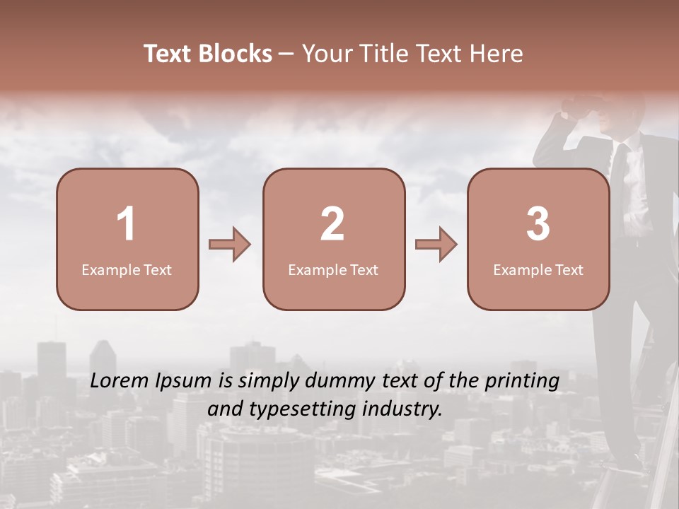 Steps Spy High PowerPoint Template