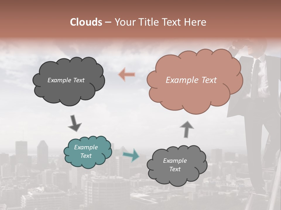 Steps Spy High PowerPoint Template