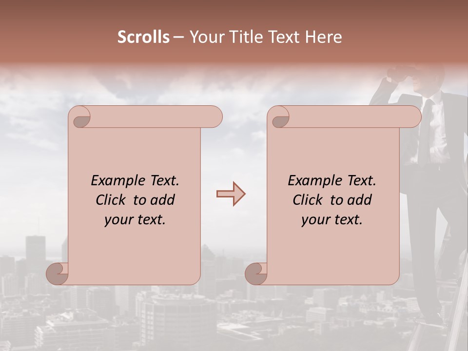 Steps Spy High PowerPoint Template