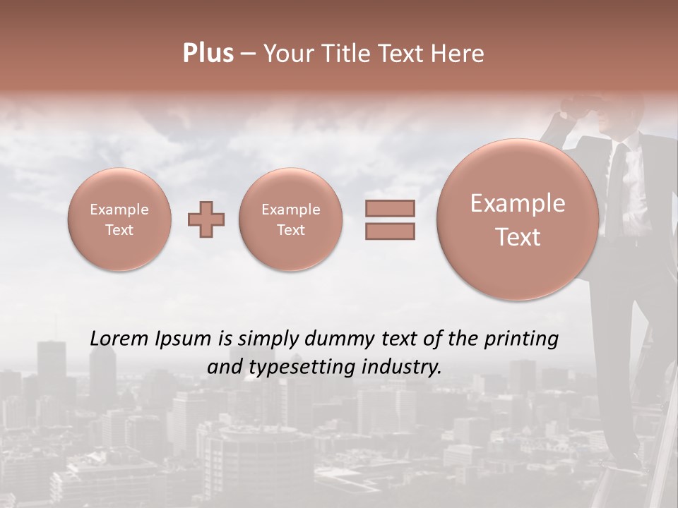 Steps Spy High PowerPoint Template