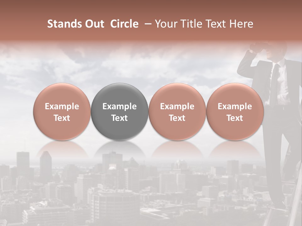 Steps Spy High PowerPoint Template