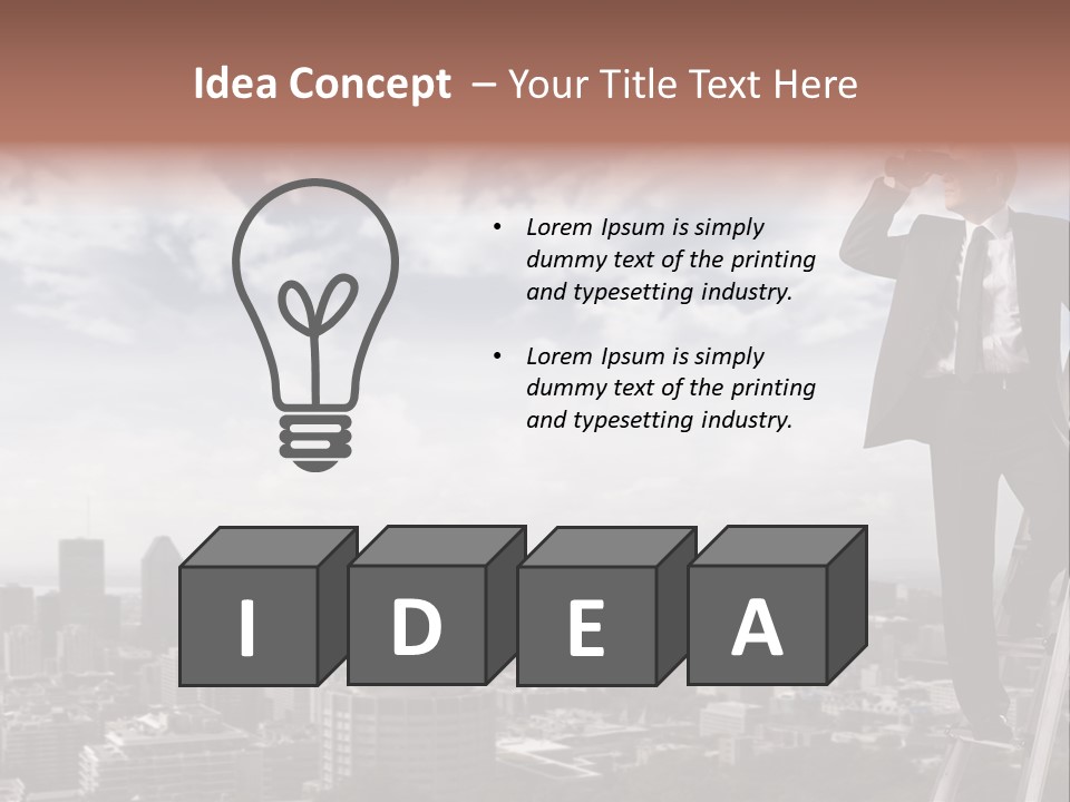 Steps Spy High PowerPoint Template