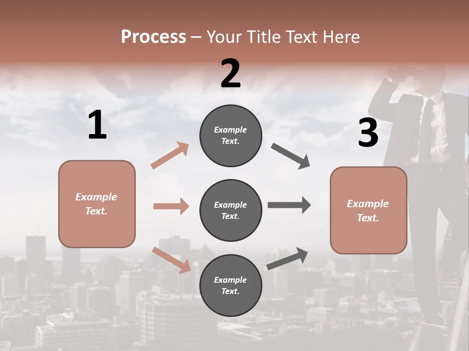 Steps Spy High PowerPoint Template