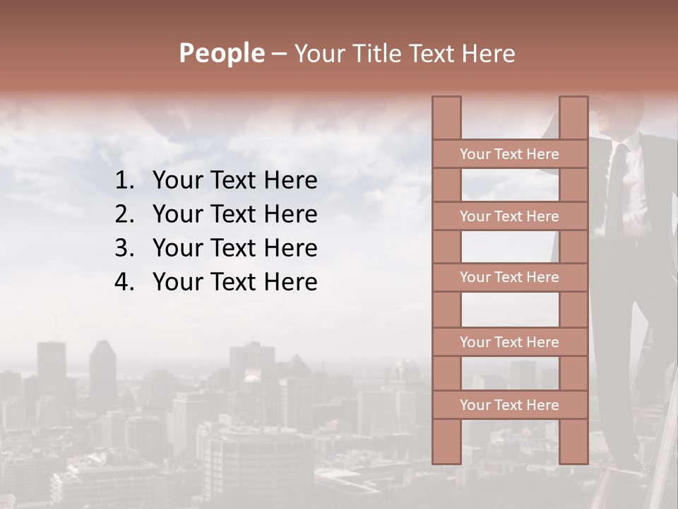 Steps Spy High PowerPoint Template