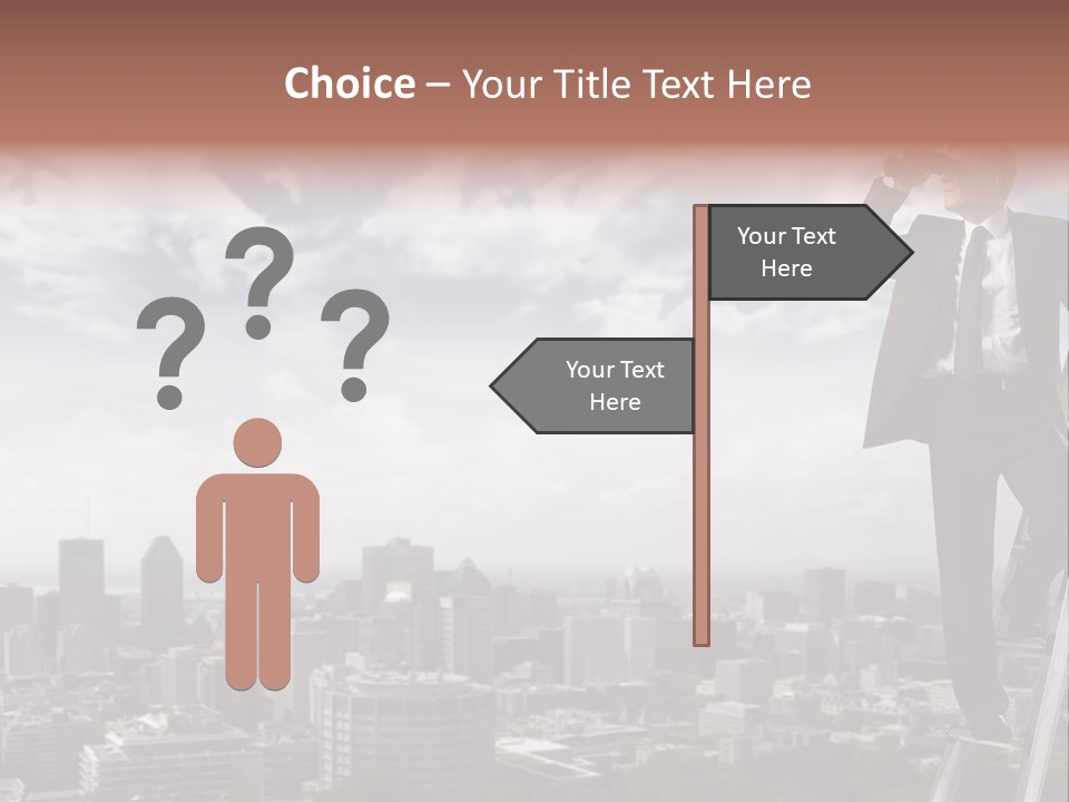 Steps Spy High PowerPoint Template