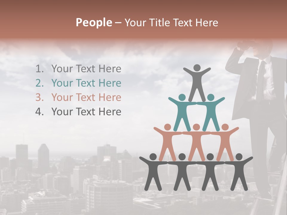 Steps Spy High PowerPoint Template