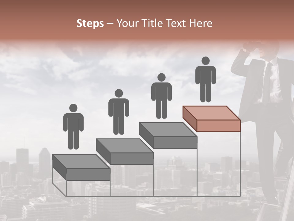 Steps Spy High PowerPoint Template