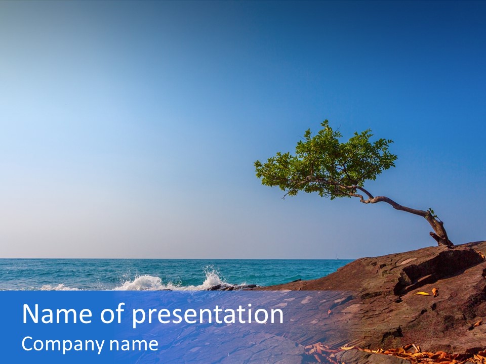 Over Idyllic Single PowerPoint Template